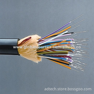 UL-marked 12 Strands Indoor/Outdoor SM 9/125 Fiber-optic Bulk Cable, Water-resistant